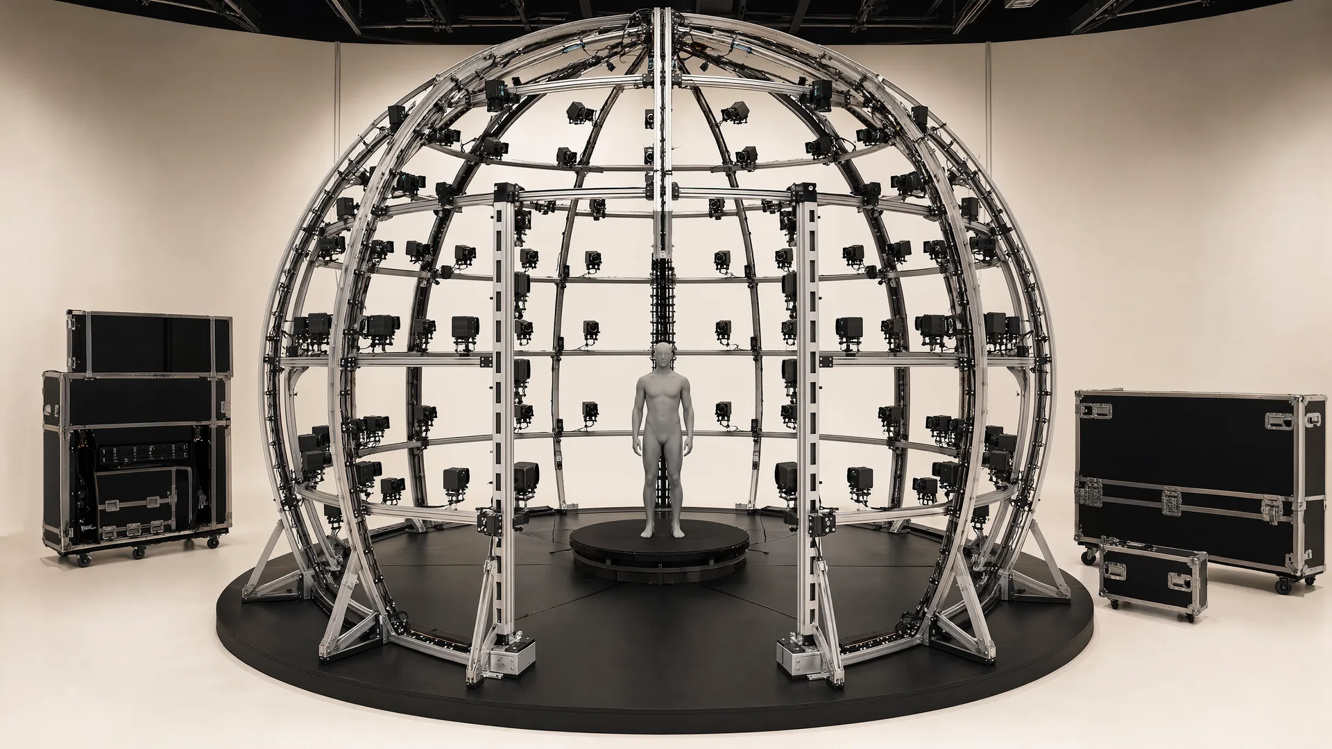 Representative full-body photogrammetry DOME