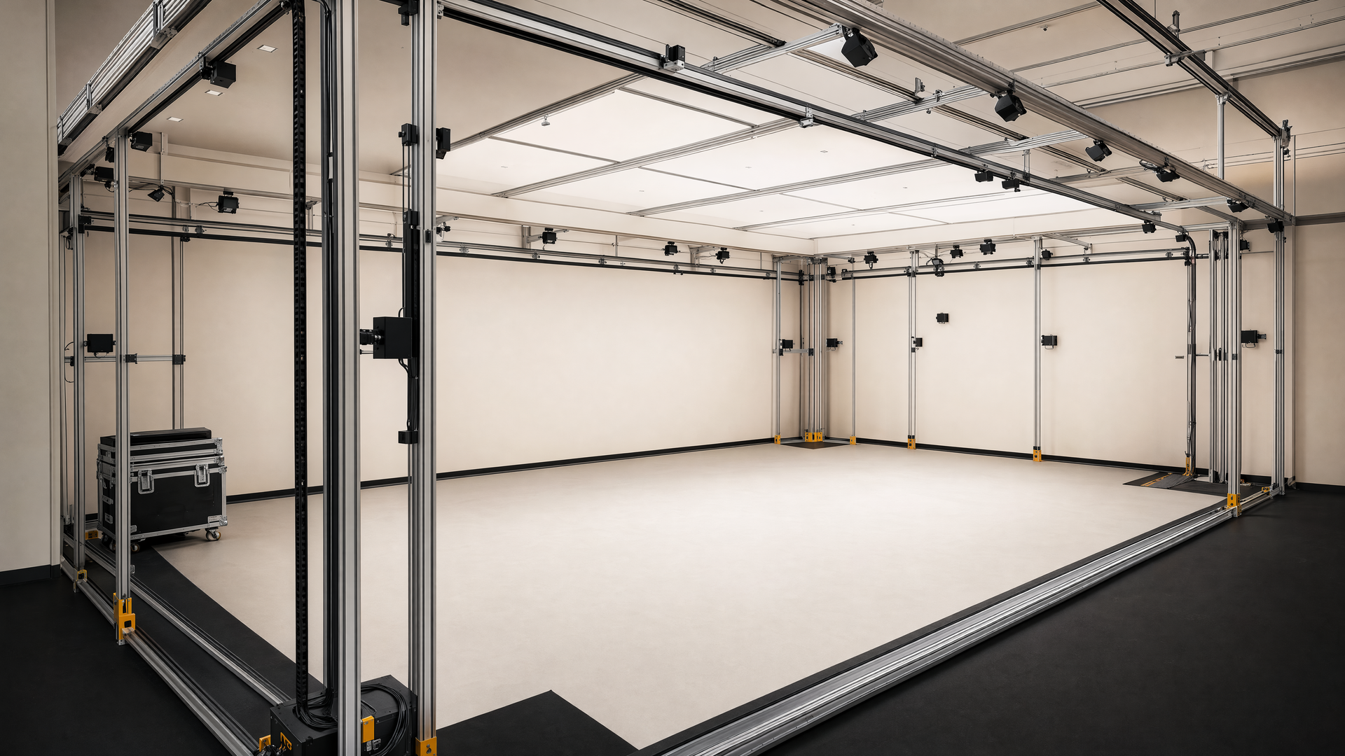 Representative empty room-scale perimeter GRID