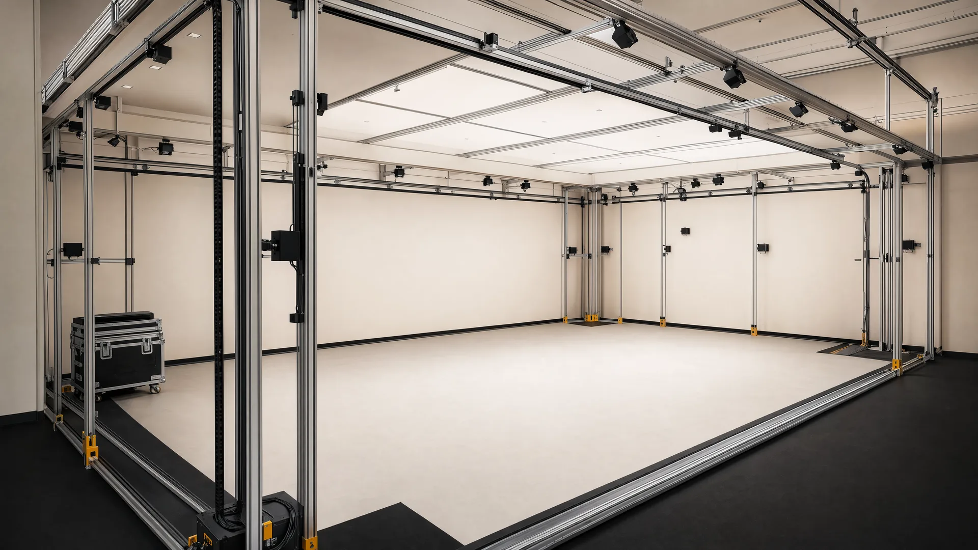 Representative empty room-scale perimeter GRID
