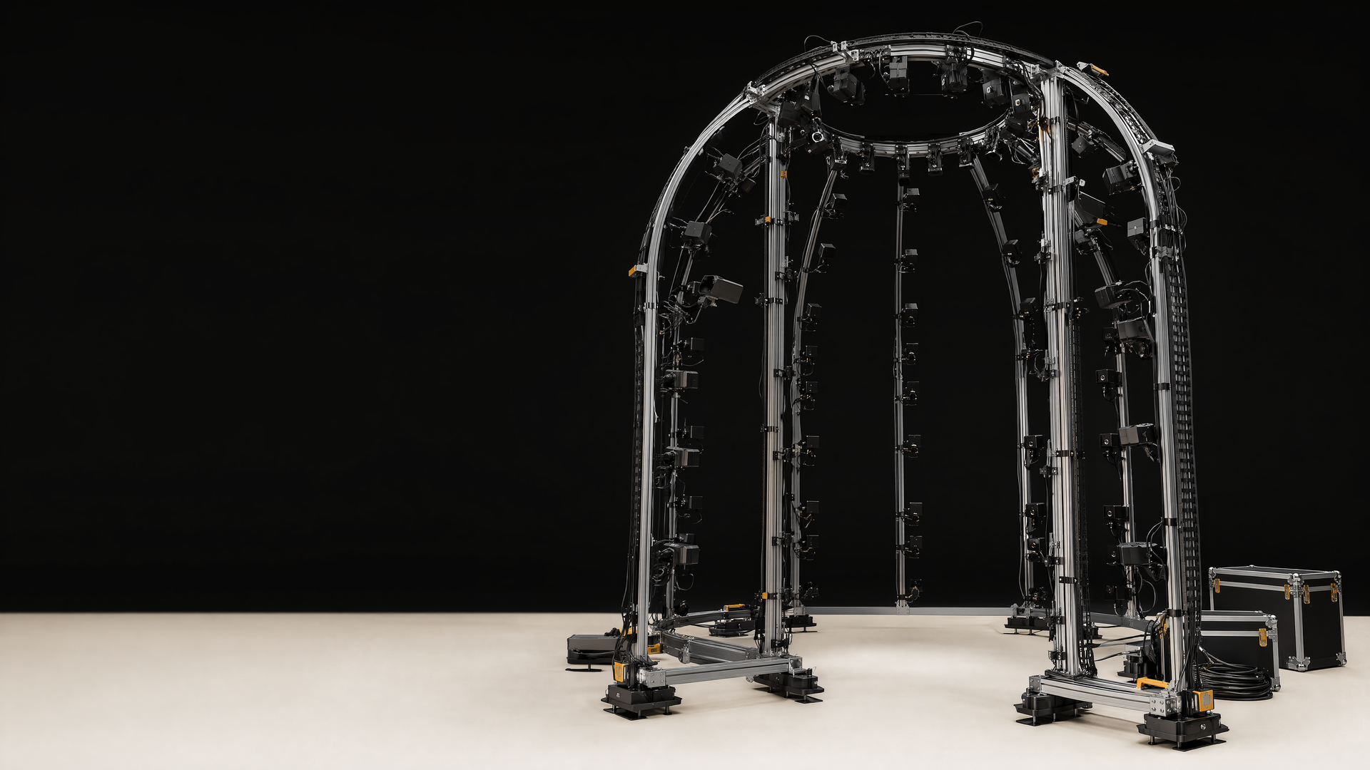 Describe the capture volume. We will start with the structure. Representative StelMount structure