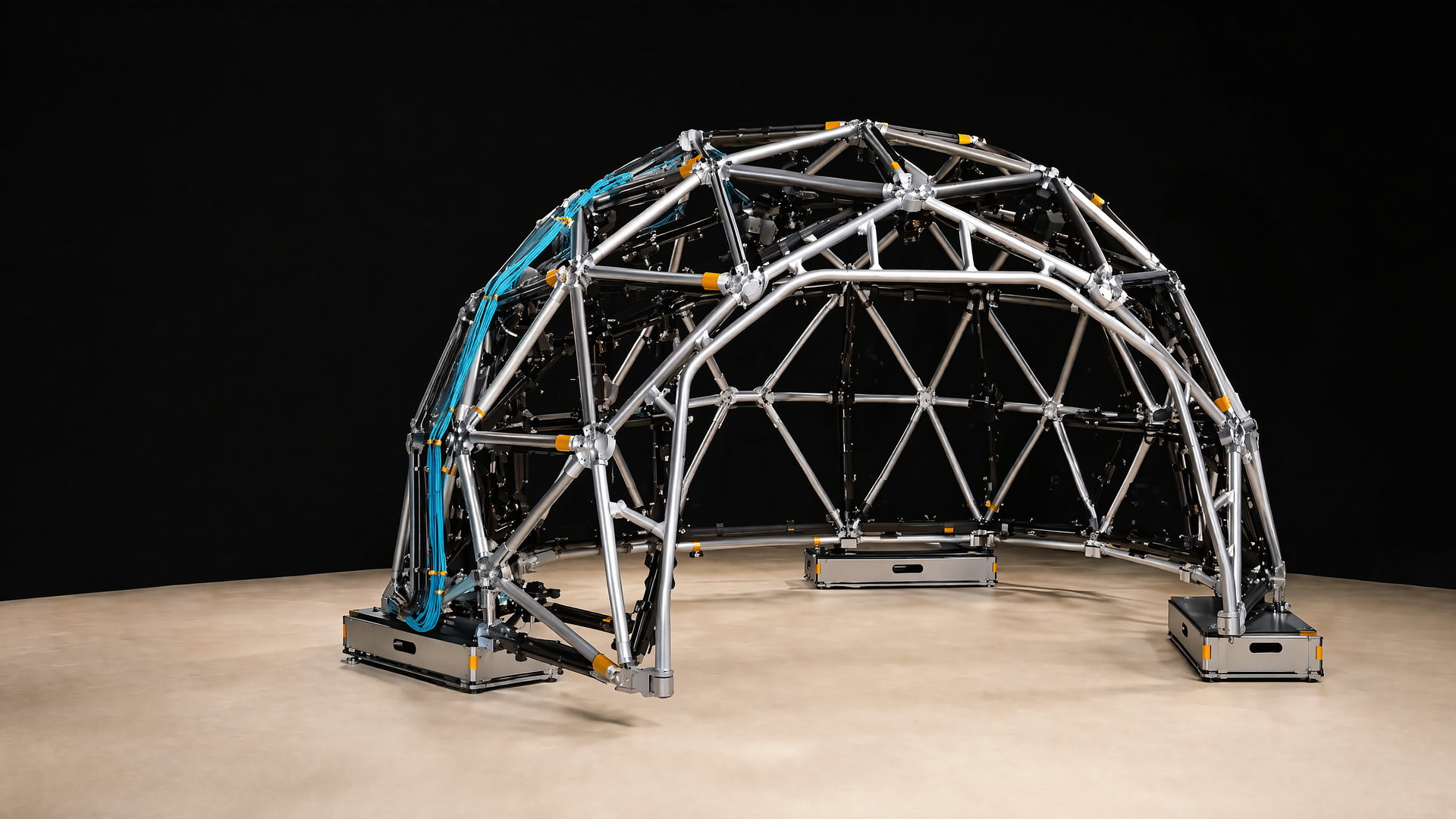 Representative concept workflow signature dome structure