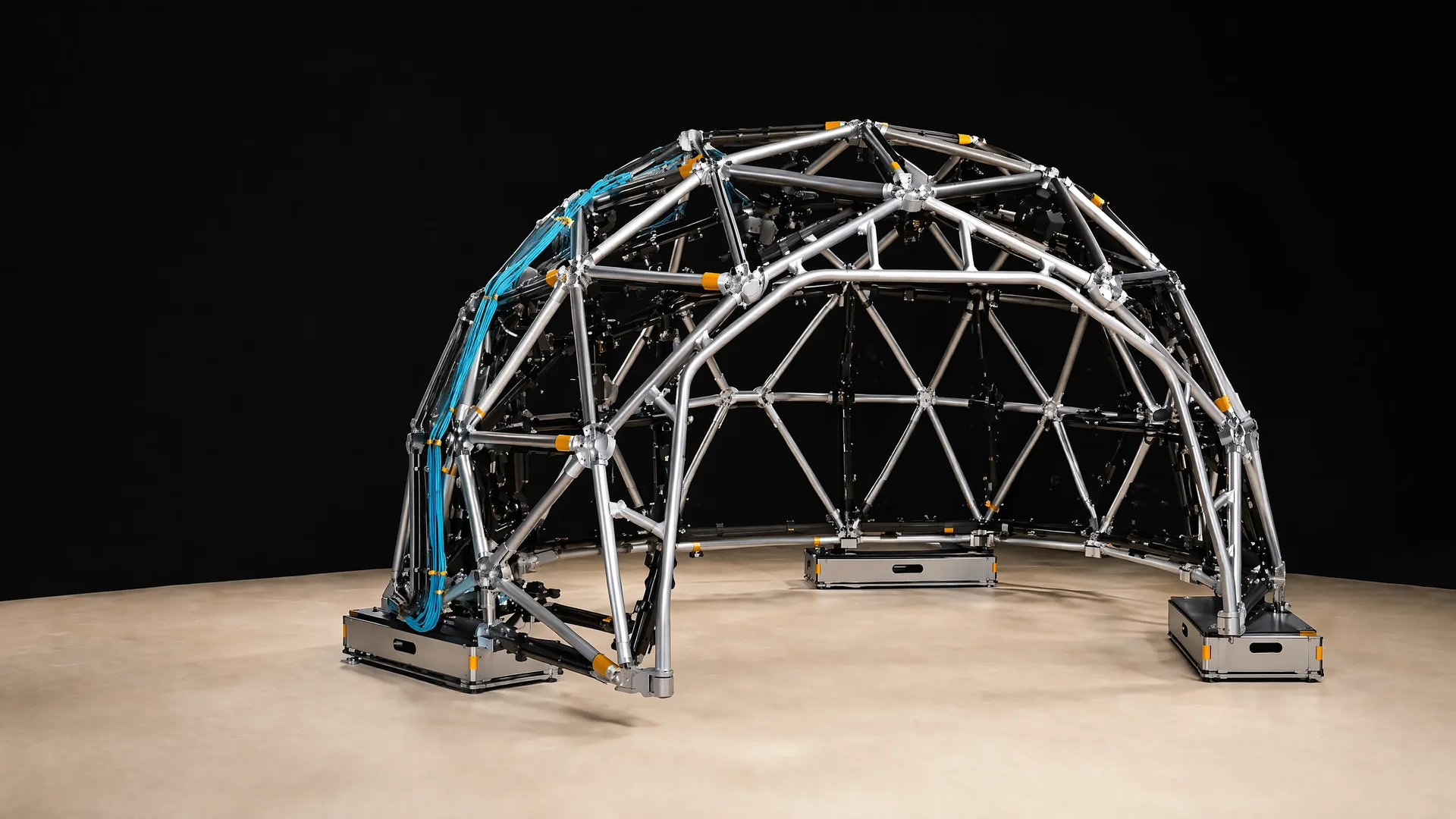 Representative concept workflow signature dome structure
