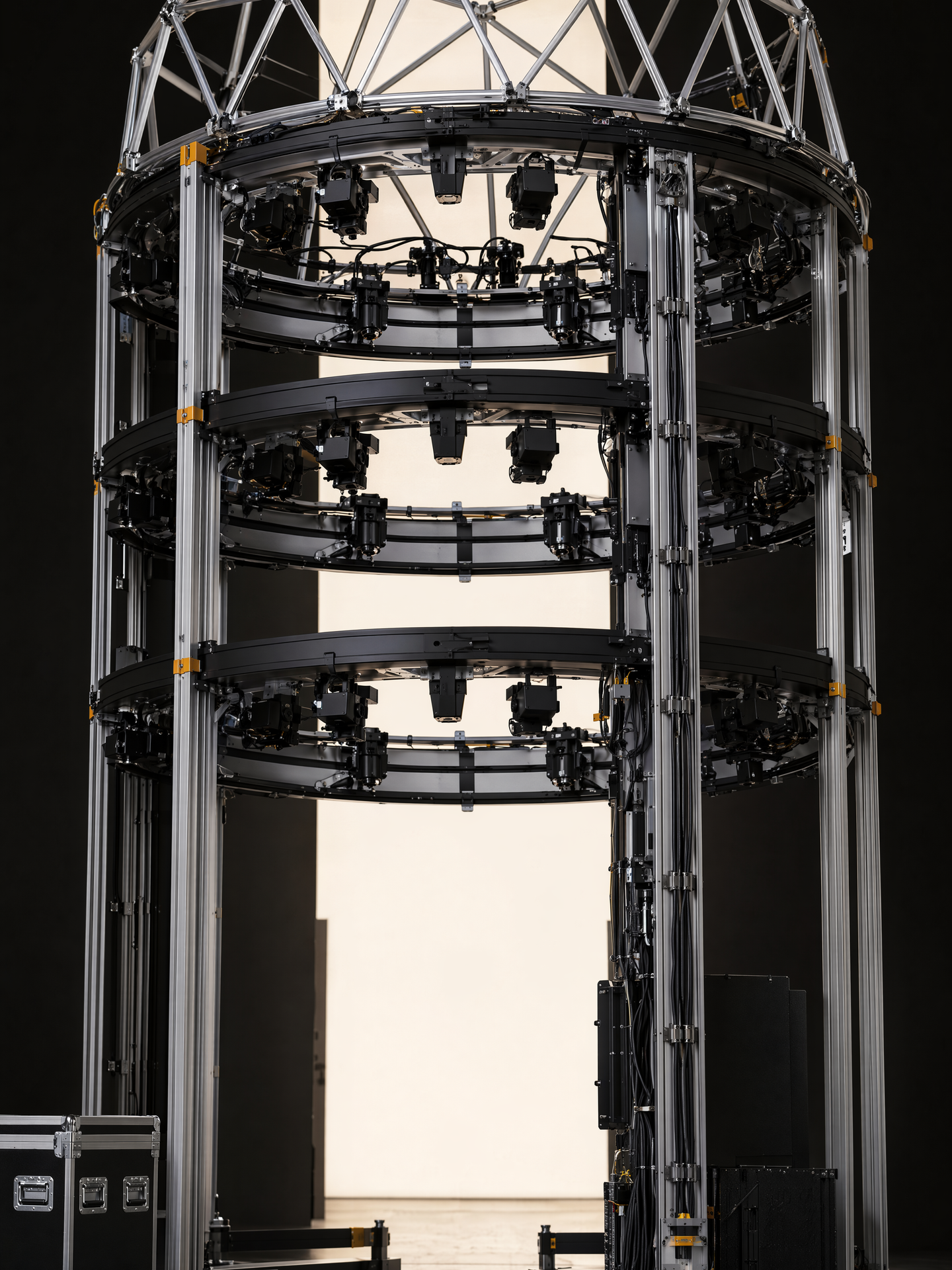 Representative tall portable DOME structure
