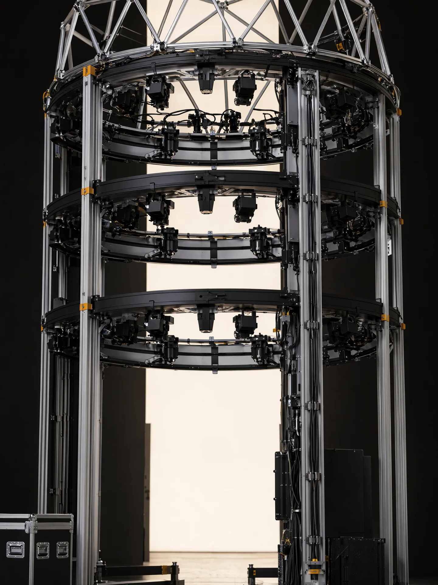 Representative tall portable DOME structure