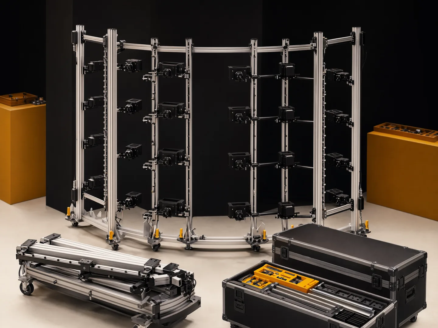 Representative compact MOBILE array structure